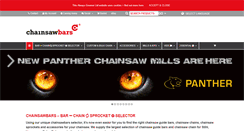 Desktop Screenshot of chainsawbars.co.uk