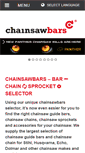 Mobile Screenshot of chainsawbars.co.uk